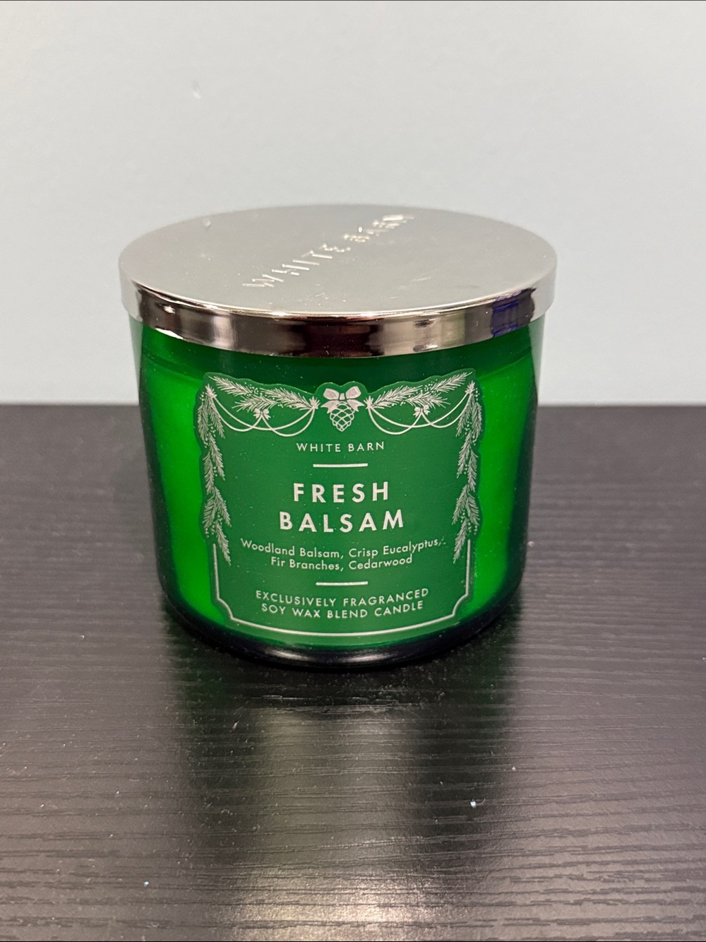White Barn Fresh Balsam 3-Wick Candle